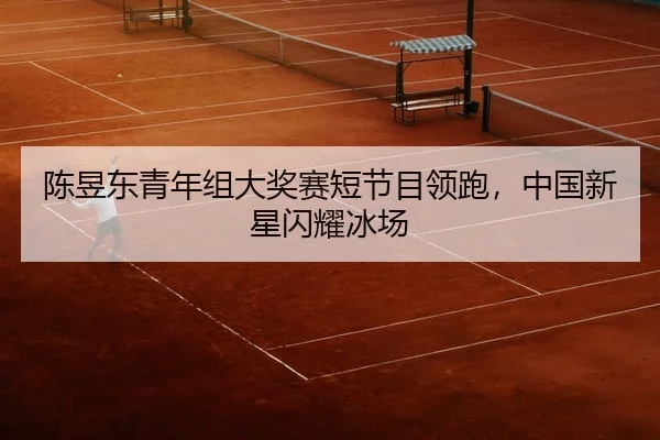 陈昱东青年组大奖赛短节目领跑，中国新星闪耀冰场